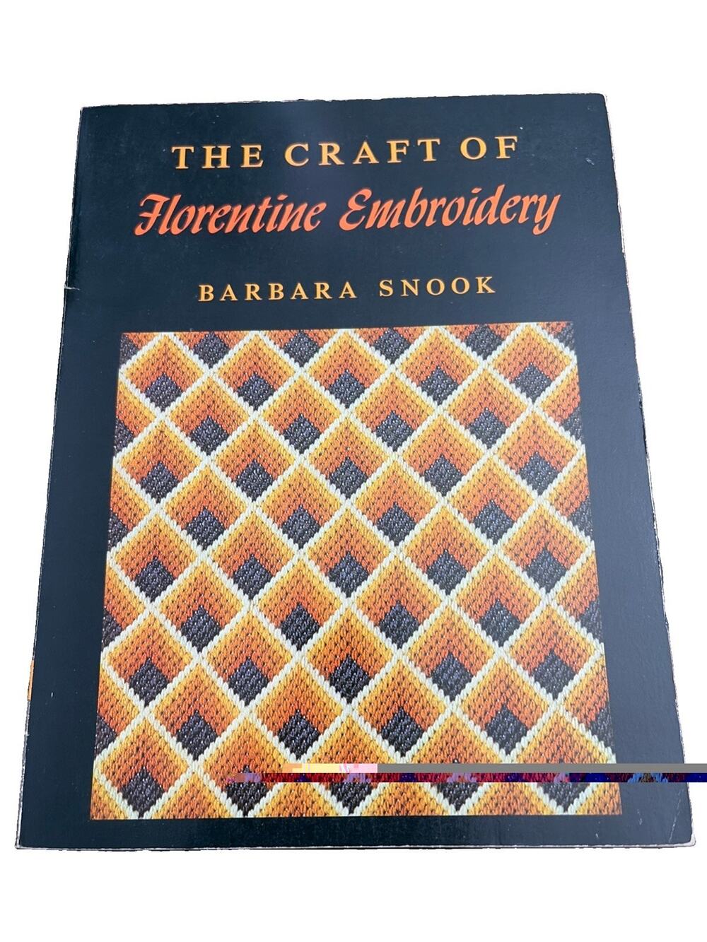 The Craft of Florentine Embroidery - Paperback, by Snook Barbara (1971) EUC